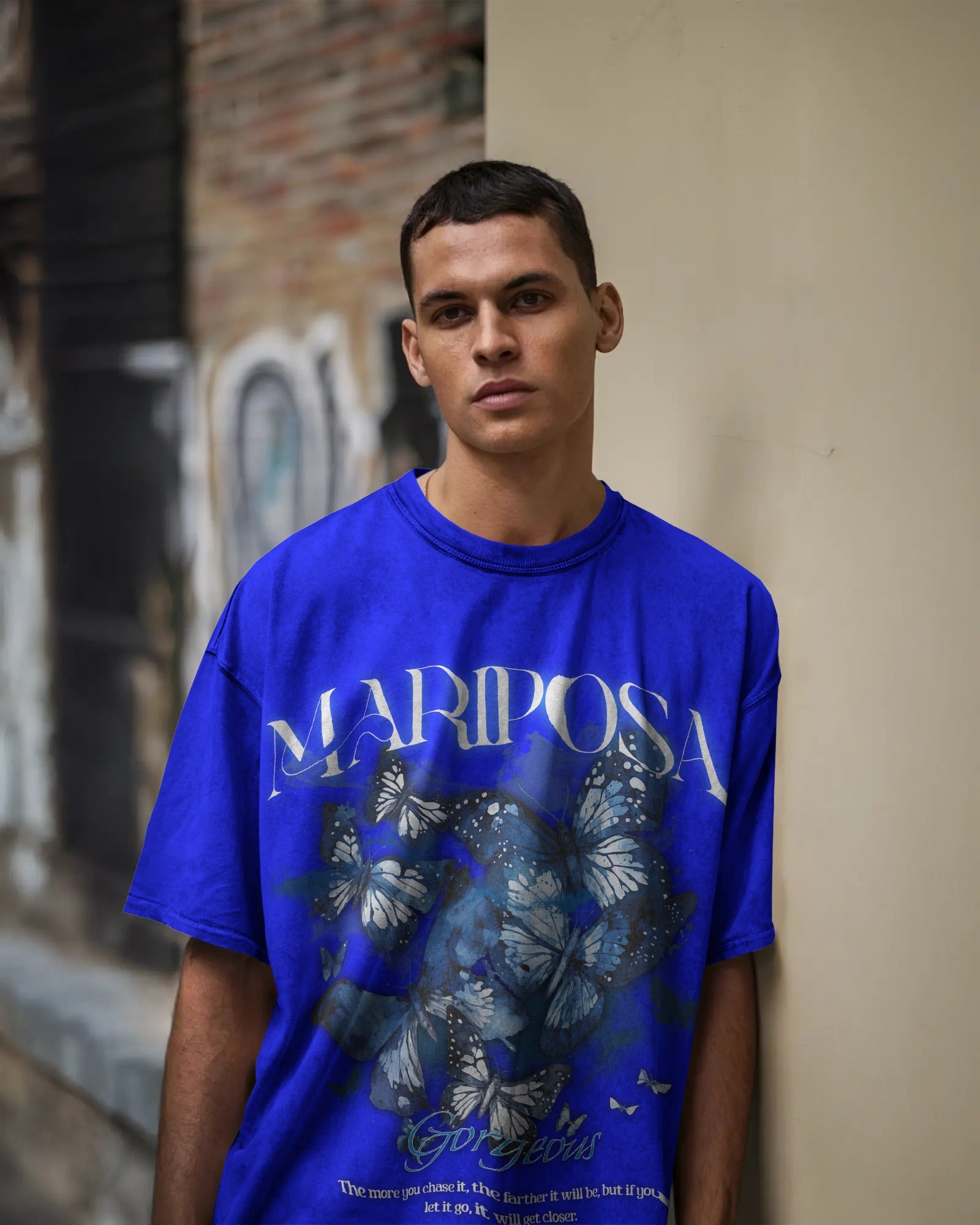 100% premium cotton graphic oversize tee