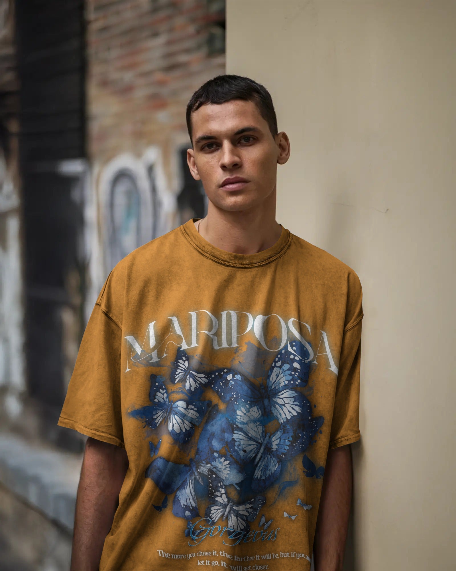 100% premium cotton graphic oversize tee