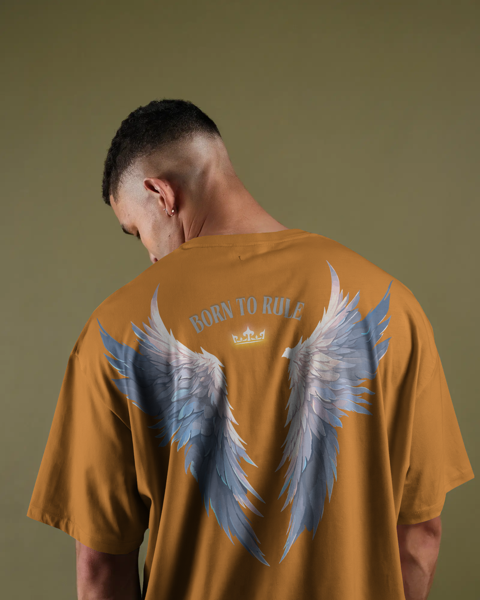 100% premium graphics oversize tee