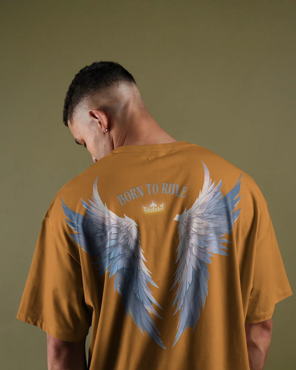 100% premium graphics oversize tee