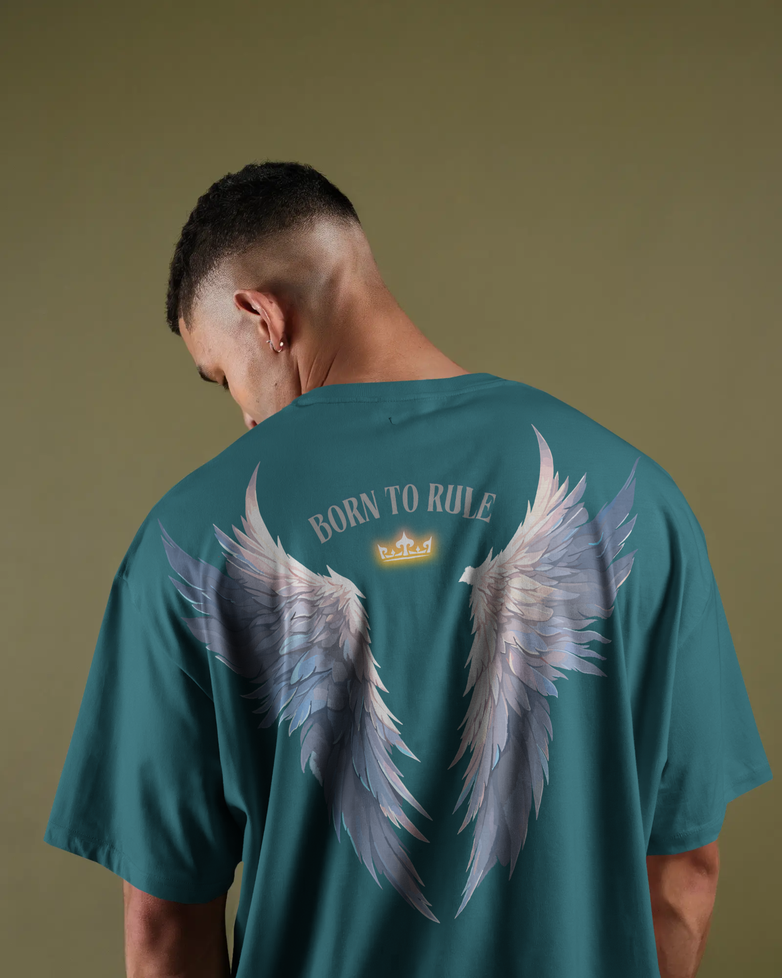100% premium graphics oversize tee