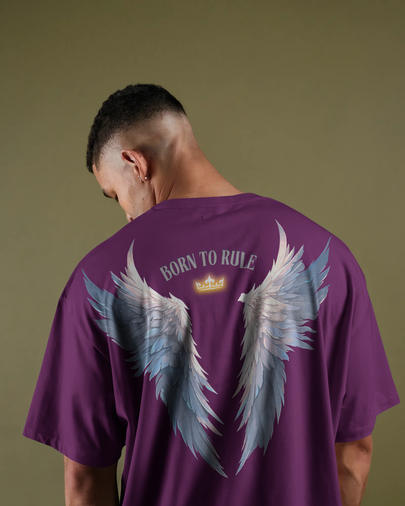 100% premium graphics oversize tee