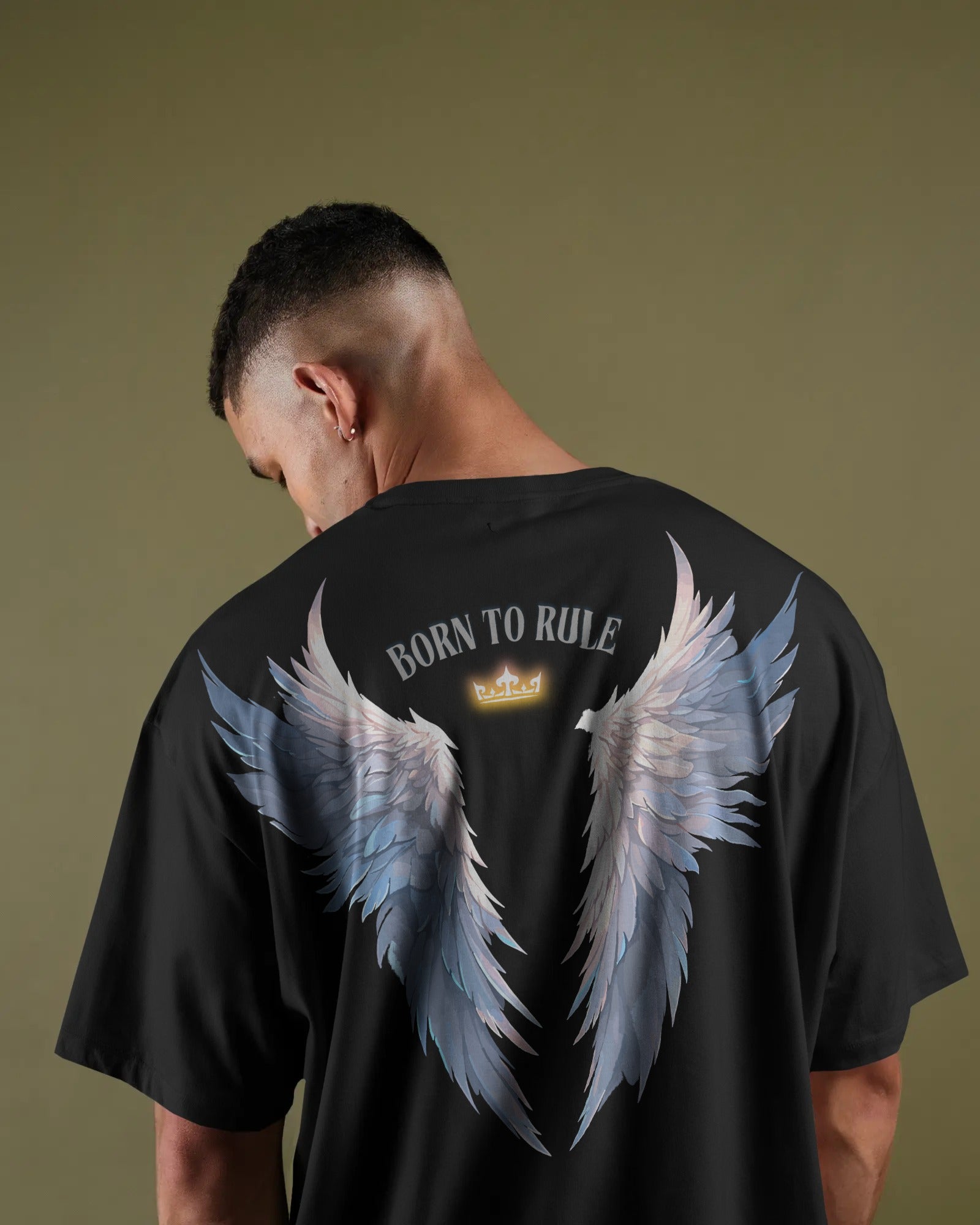 100% premium graphics oversize tee