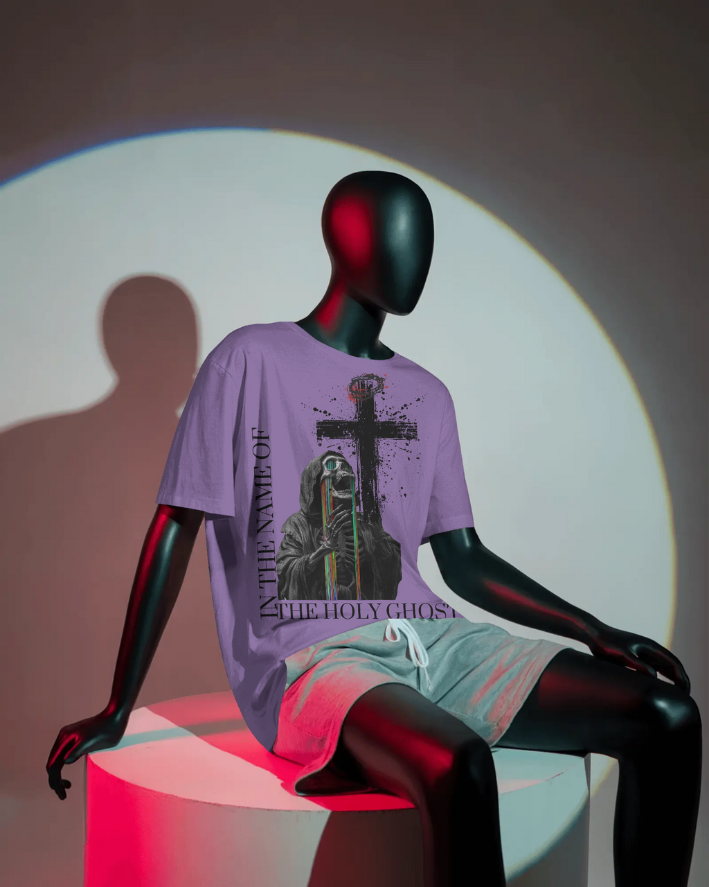 100% premium cotton graphics oversize tee