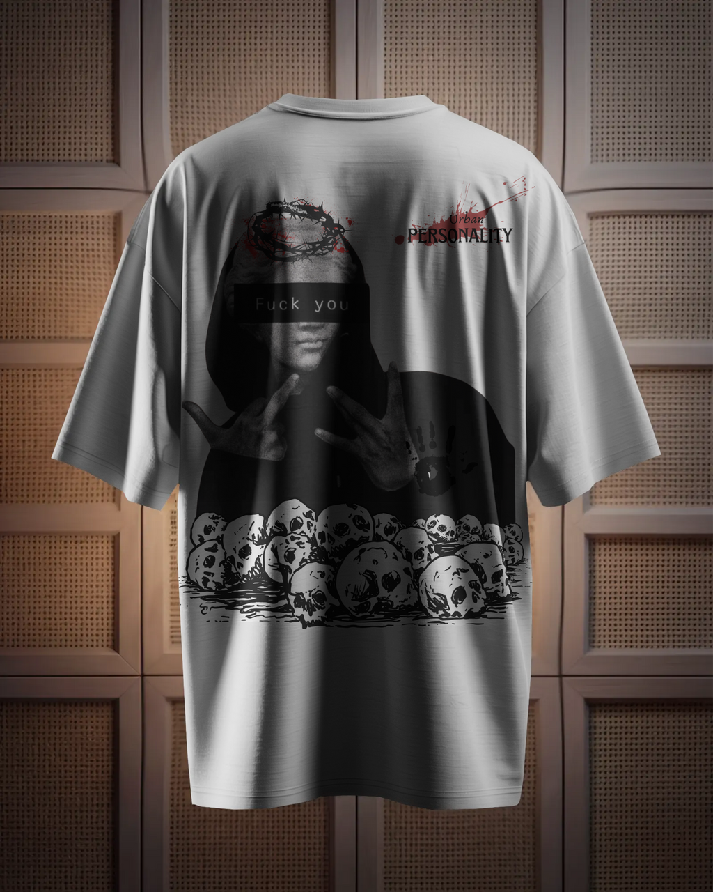 100% premium cotton graphics oversize tee