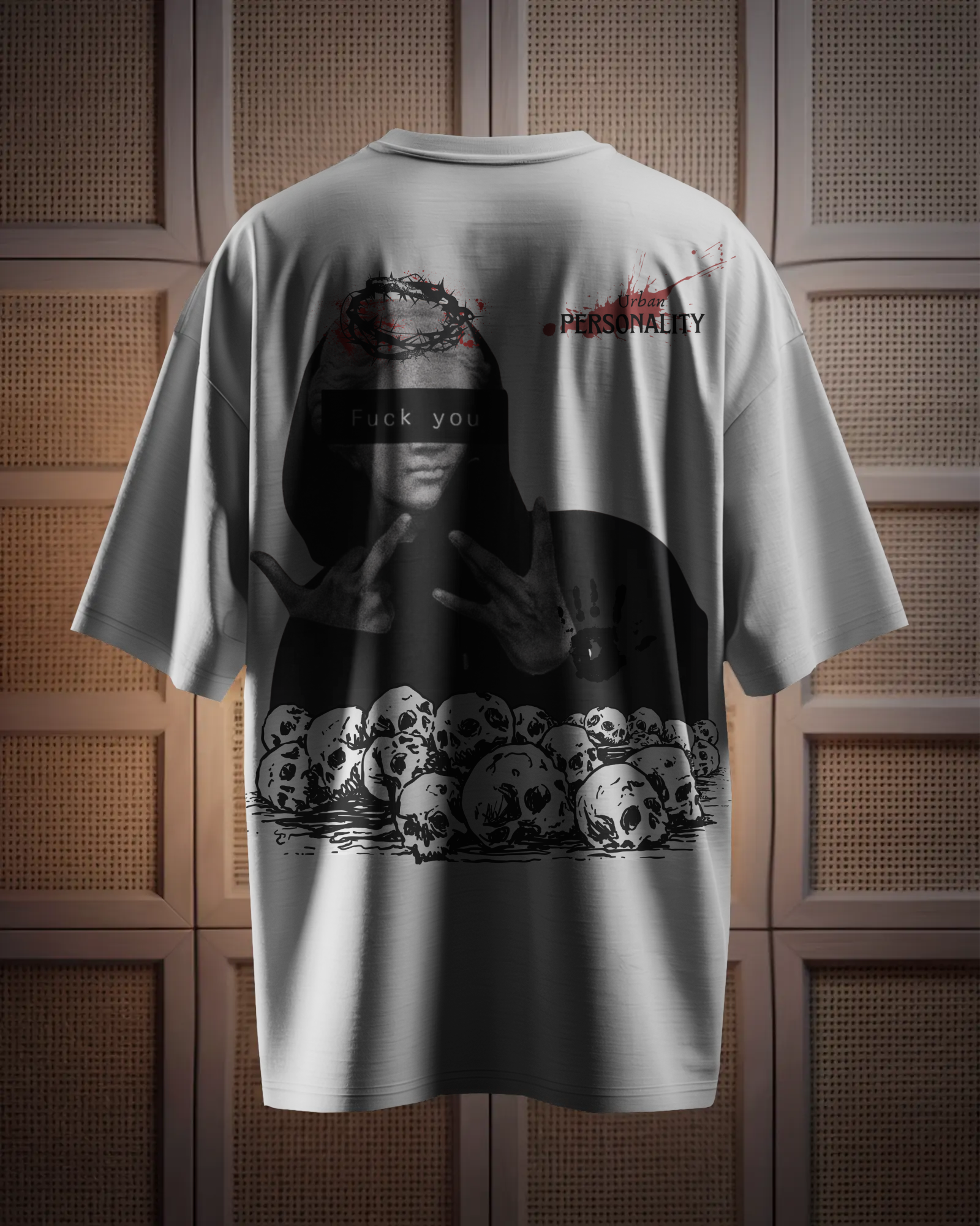 100% premium cotton graphics oversize tee