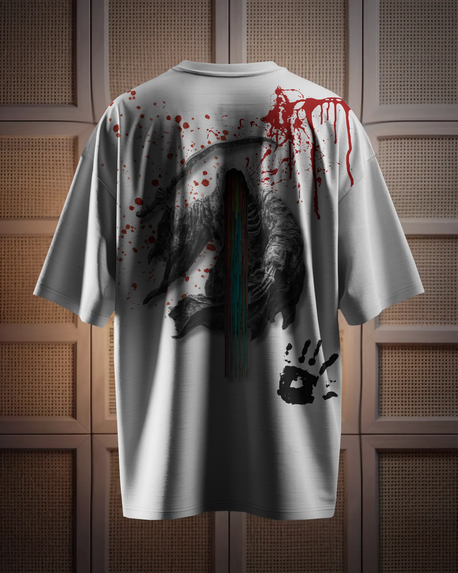 100% premium cotton graphics oversize tee